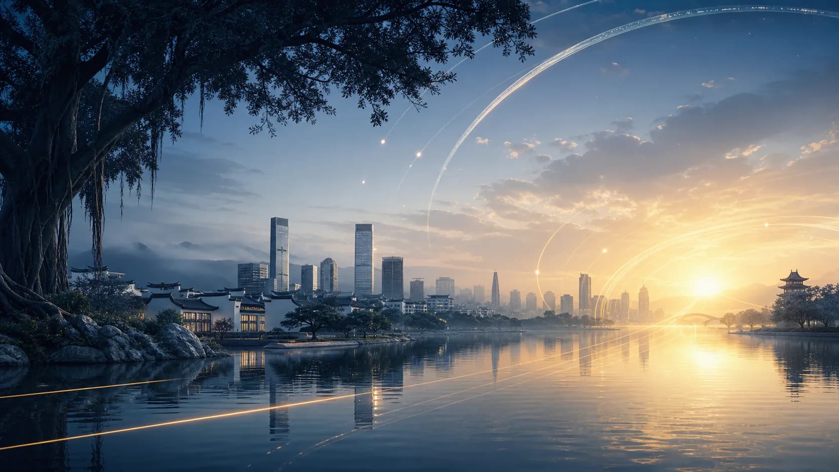 榕城水岸与面向未来的智能轨迹